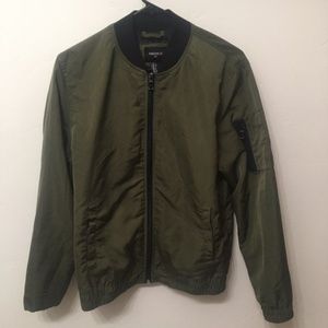 Men's Small Winter Green Bomber Jacket